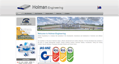 Desktop Screenshot of holman.com.au